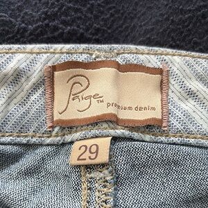PAIGE Premium Denim Blue Heights Skinny in Classic Blue